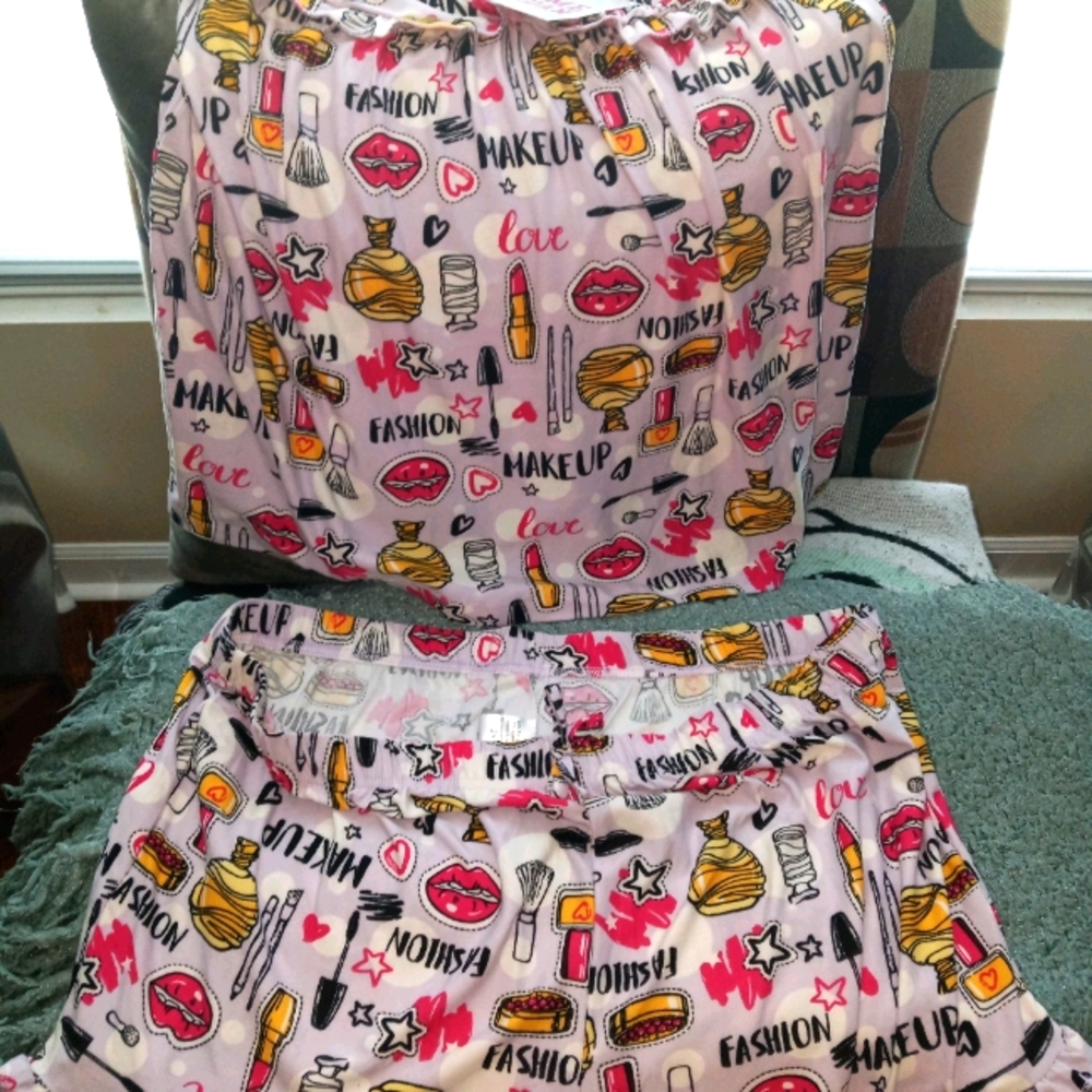 Cute Girly PJ'S 💓 *** NEVER WORN SIZE 3X***